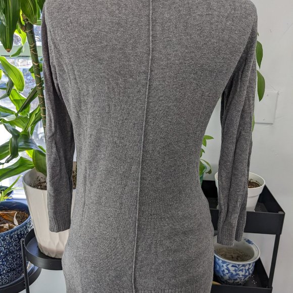 GAP womens xs gray 3/4 sleeve pullover sweater - Picture 2 of 3